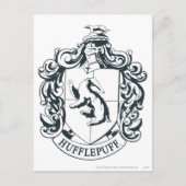 Carte Postale Cimier de Hufflepuff (Devant)
