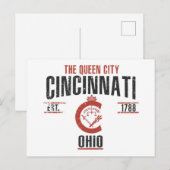 Carte Postale Cincinnati (Devant / Derrière)
