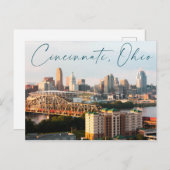 Carte postale Cincinnati (Devant / Derrière)