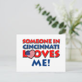 Carte Postale CINCINNATI City designs (Debout devant)