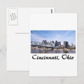 Carte Postale Cincinnati Ohio (Devant / Derrière)