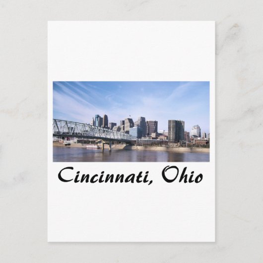 Carte Postale Cincinnati Ohio (Devant)