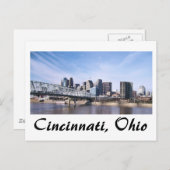 Carte Postale Cincinnati Ohio (Devant / Derrière)