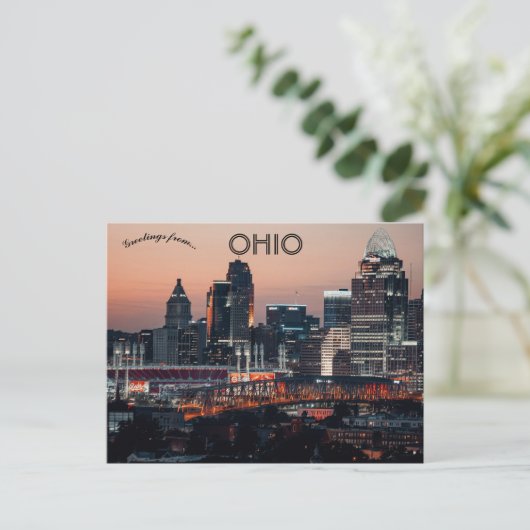 Carte Postale Cincinnati Ohio (Debout devant)