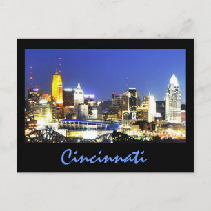 Carte Postale Cincinnati, Ohio, la Queen City.