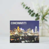 Carte Postale Cincinnati, Ohio, la Queen City. (Debout devant)