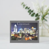 Carte Postale Cincinnati, Ohio, la Queen City. (Debout devant)