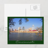 Carte Postale Cincinnati, Ohio, la ville reine (Devant / Derrière)