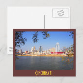 Carte Postale Cincinnati, Ohio, la ville reine (Devant / Derrière)