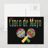 Carte Postale Cinco de Mayo (Devant / Derrière)