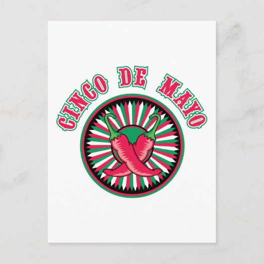 CARTE POSTALE CINCO DE MAYO (Devant)