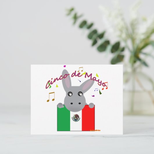 Carte Postale Cinco de mayo (Debout devant)