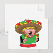 Carte Postale Cinco de Mayo (Devant / Derrière)