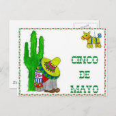 CARTE POSTALE CINCO DE MAYO (Devant / Derrière)