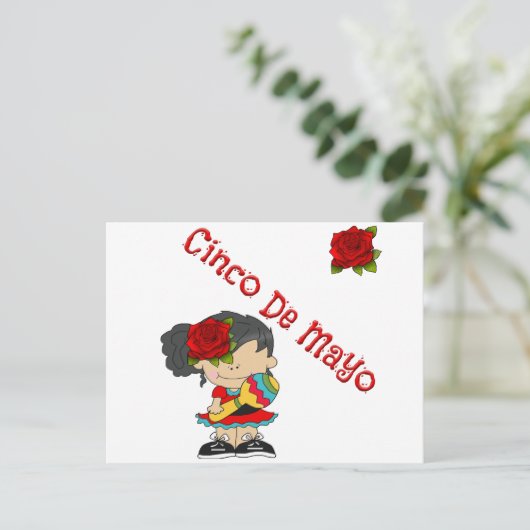 Carte Postale Cinco De Mayo (Debout devant)