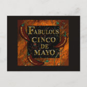 Carte Postale Cinco de Mayo (Devant)