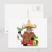 Carte Postale Cinco de Mayo (Devant / Derrière)