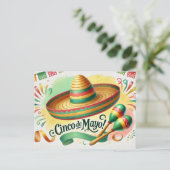 Carte Postale Cinco de Mayo (Debout devant)