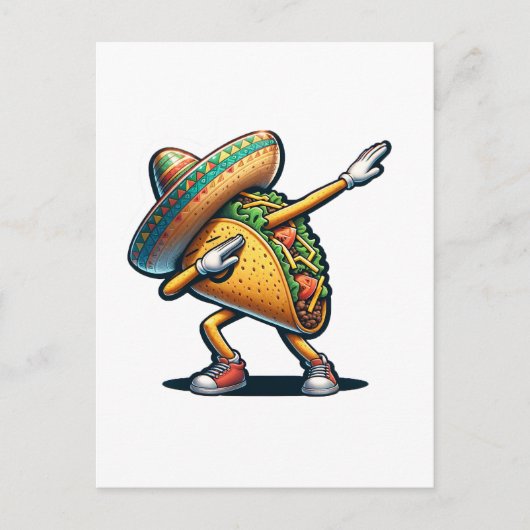 Carte Postale Cinco de Mayo Taco (Devant)