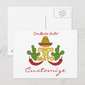 Carte Postale Cinco de Mayo Thunder_Cove (Devant / Derrière)