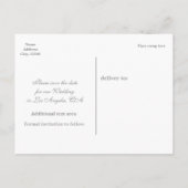 Carte postale Cinderella Blue Carriage Fairytale (Dos)