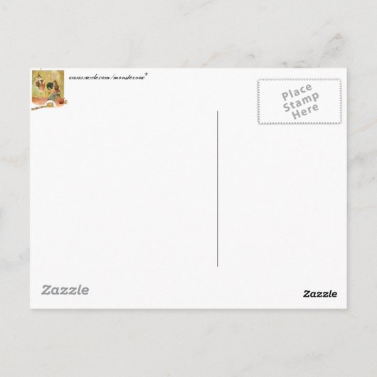 Carte Postale Cinderella Fairytale (Dos)