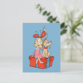 Carte Postale Cindy Lou Who and Max on a Present (Debout devant)