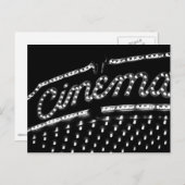 Carte postale Cinema Marquee (Devant / Derrière)