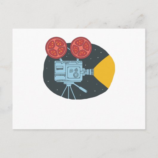 Carte Postale Cinéma tomate (Devant)