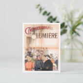 Carte Postale Cinématographe Lumière (1896) Henri Brispot (Debout devant)