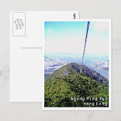 Carte Postale Cinglement 360, Hong Kong de Ngong (Devant / Derrière)