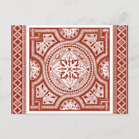 Carte Postale Cinnabar Woodblock IV (Devant)