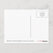 Carte Postale Cinq Clowns (Dos)