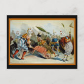 Carte Postale Cinq Clowns (Devant)