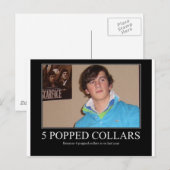 Carte Postale Cinq Cool de colliers populaires (Devant / Derrière)