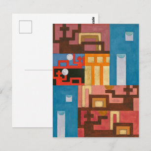 Carte Postale Cinq figures étendues Sophie Taeuber-Arp