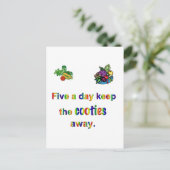 Carte Postale Cinq joursAD (Debout devant)