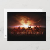 Carte Postale Cinq rovers Mars réussis (Devant / Derrière)