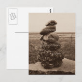 Carte Postale Cinq vertus du zen (Devant / Derrière)