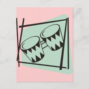 Carte Postale Cinquante bongos
