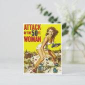 Carte Postale Cinquante Femmes Aliens (Debout devant)