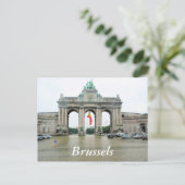 Carte Postale Cinquantenaire Arch Bruxelles (Debout devant)
