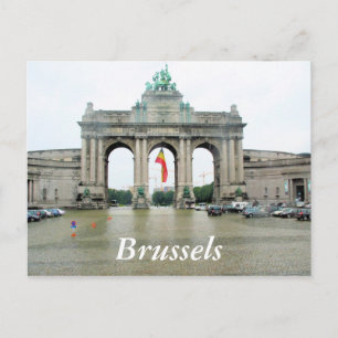 Carte Postale Cinquantenaire Arch Bruxelles