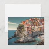 Carte postale Cinque Terre (Devant / Derrière)