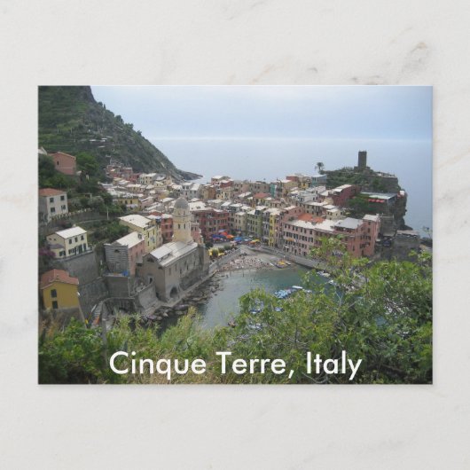 Carte Postale Cinque Terre, Italie (Devant)