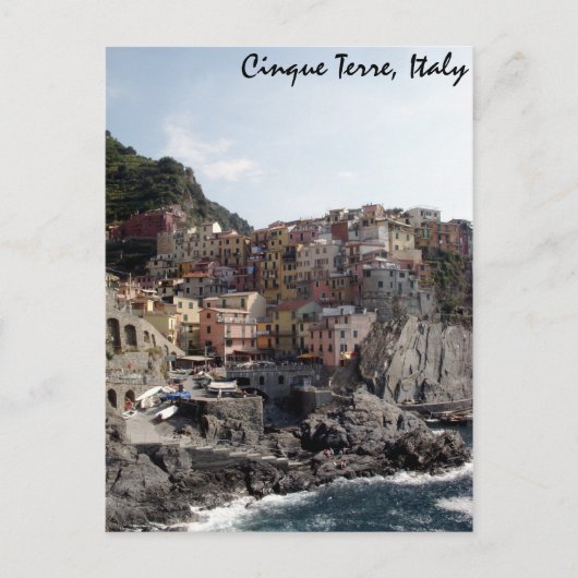 Carte Postale Cinque Terre, Italie (Devant)