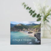 Carte postale Cinque Terre Italie (Debout devant)