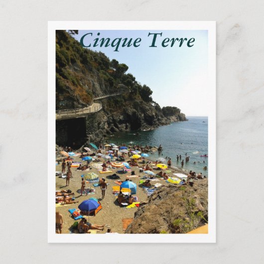 Carte Postale Cinque Terre, Italie (Devant)