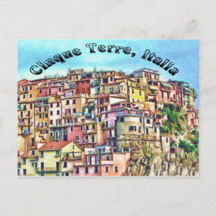 Carte Postale Cinque Terre, Italie