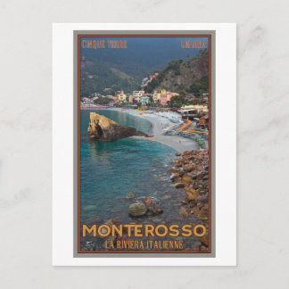 Carte Postale Cinque Terre - Matin Monterosso Beach